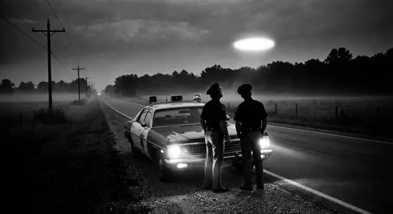 Rural Road Encounter