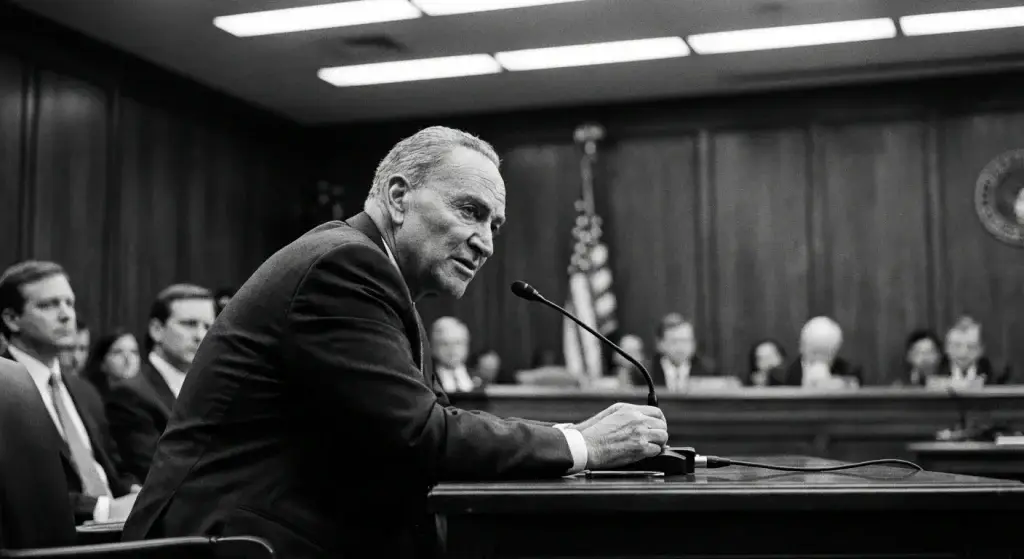 Illustration for Kirkpatrick's 2023 Senate Testimony on Unresolved UAP