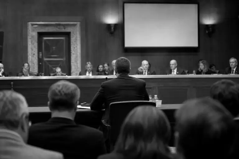 Senate hearing presentation