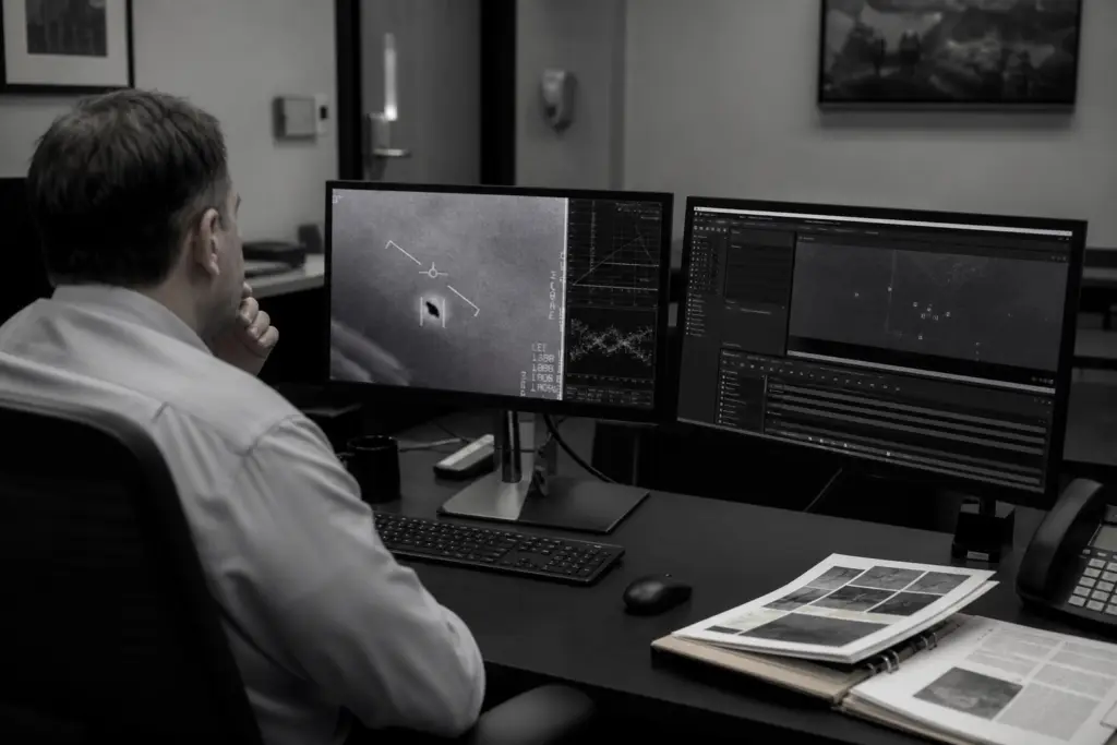 Analyst Reviewing an Unresolved Sensor Record