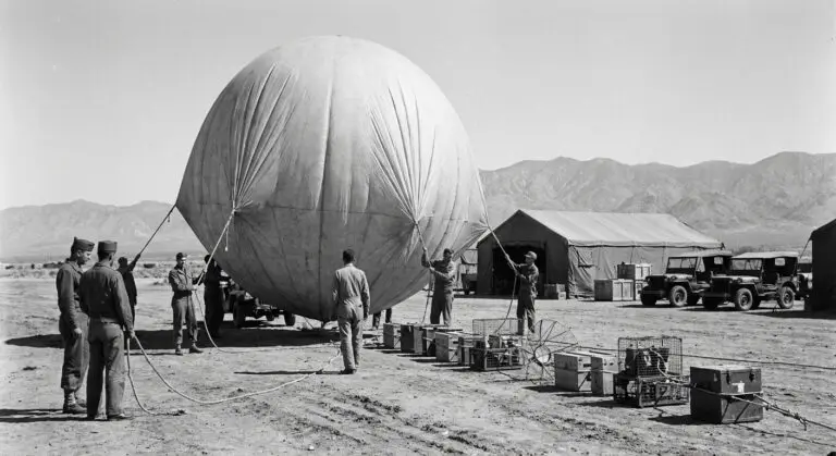 Project Mogul balloon rig