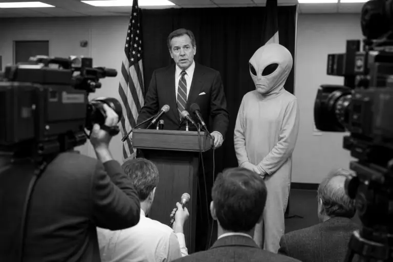 Televised Press Conference Joke
