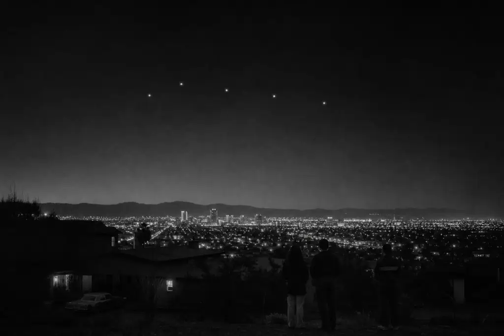 Phoenix Lights Over Arizona