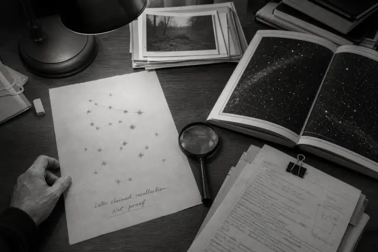 Star Map as Later Recollection