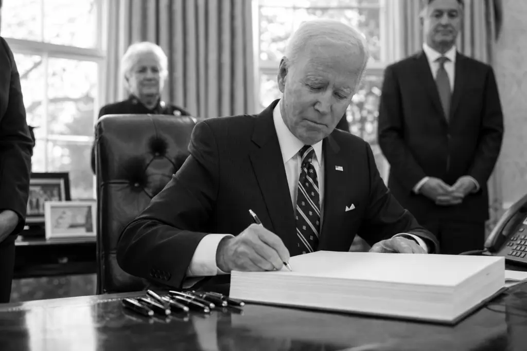 Presidential signing of defense legislation