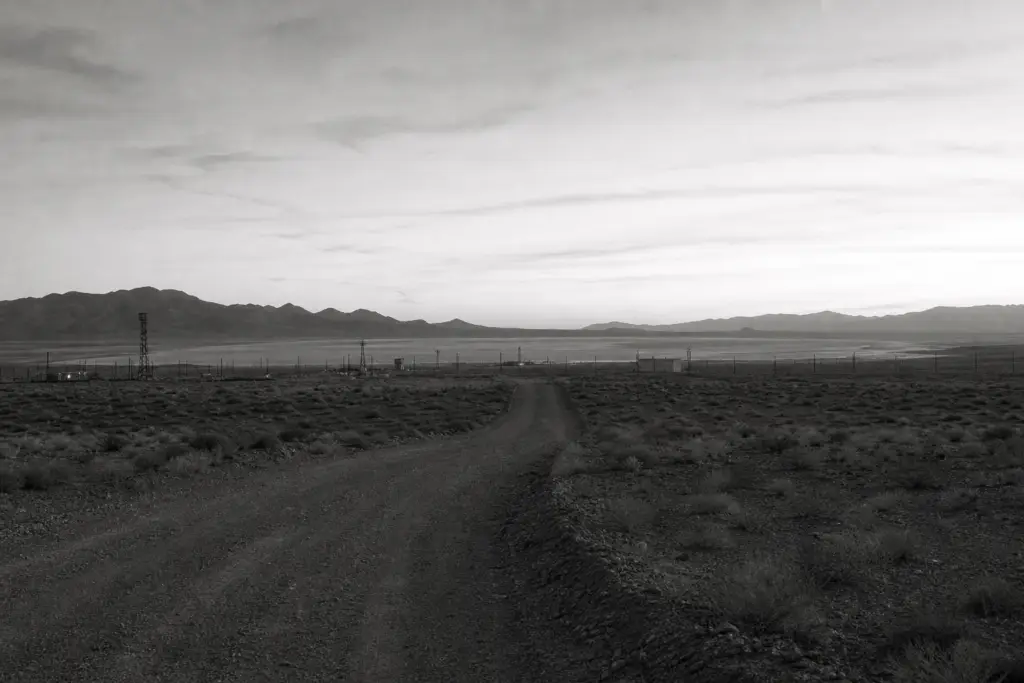 Nevada Desert Near Groom Lake