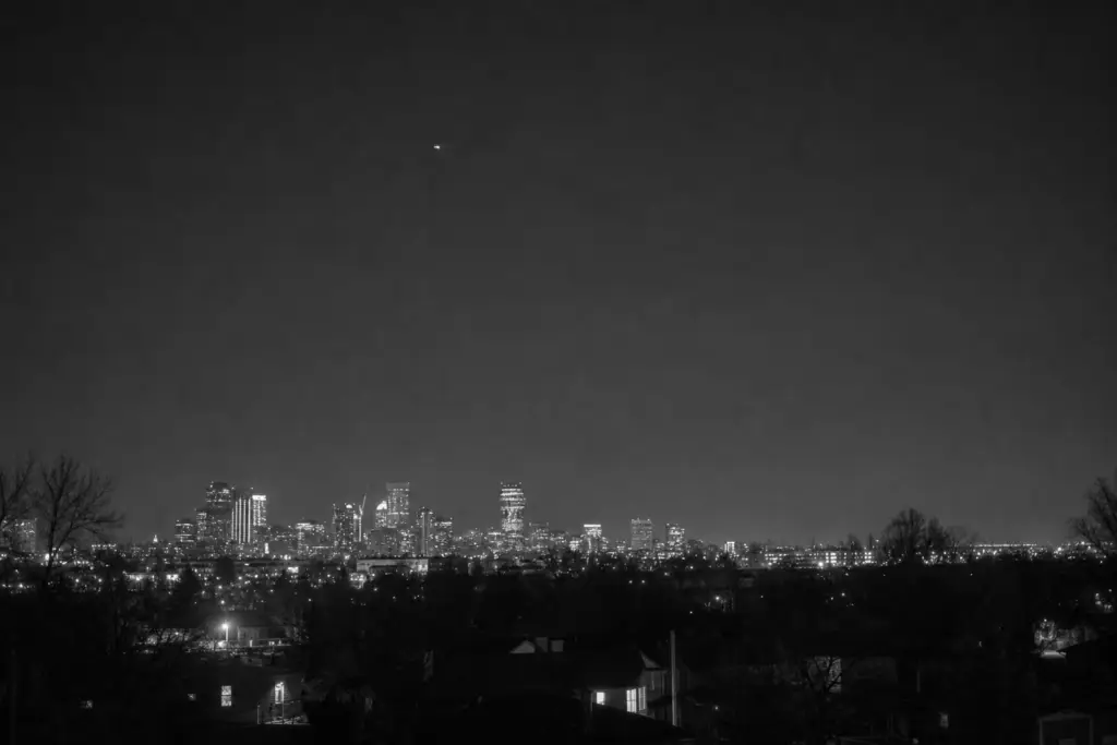 Ambiguous Light Over Denver