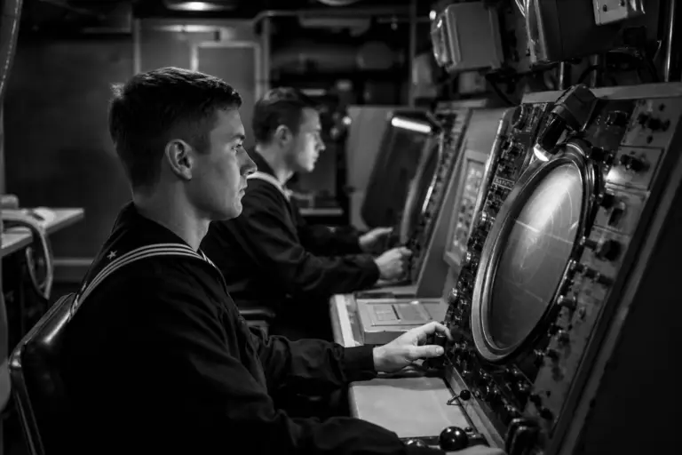 Shipboard radar watch