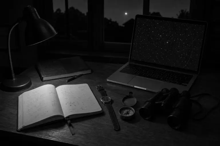 Checking the Night Sky Record