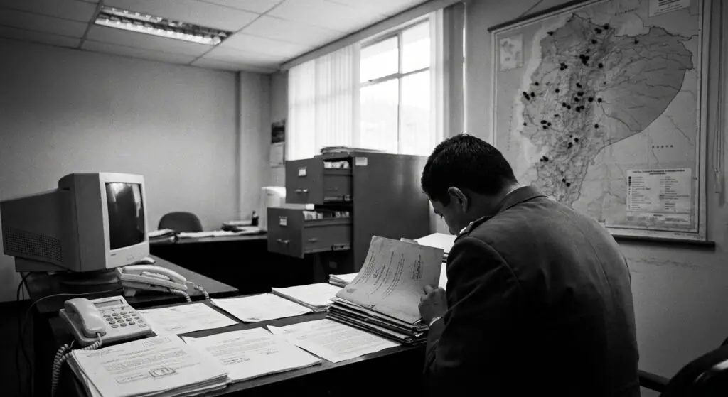 CEIFO files in a defense office