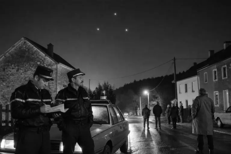Night reports over Wallonia