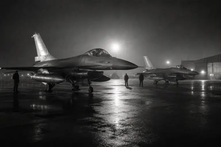 Nighttime F-16 Response