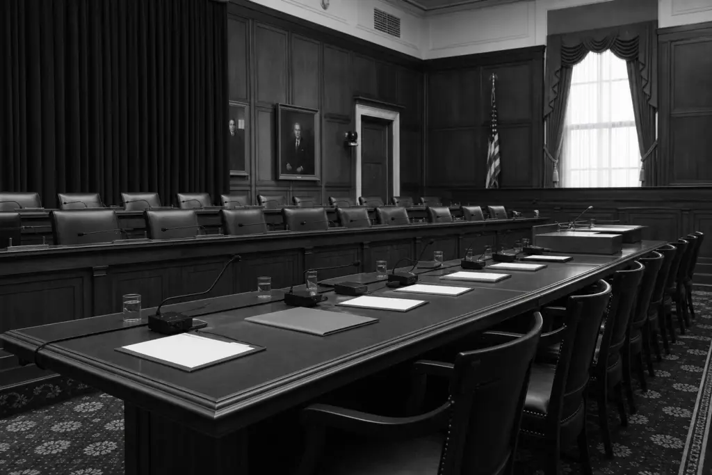 Unscheduled House Hearing Room