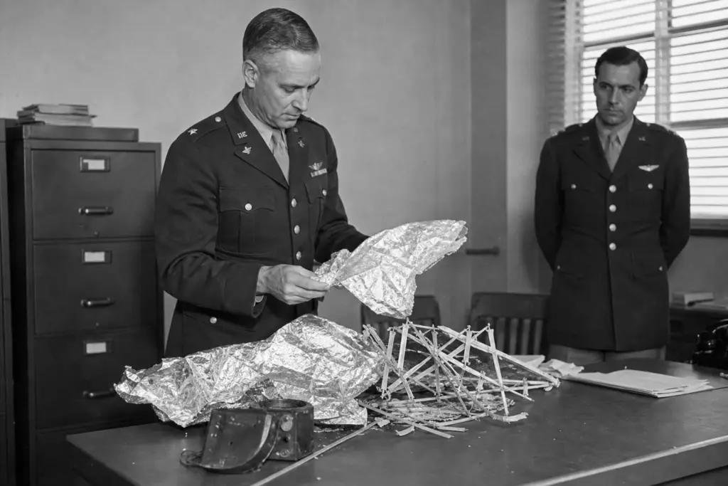 Roswell Debris Inspection, 1947
