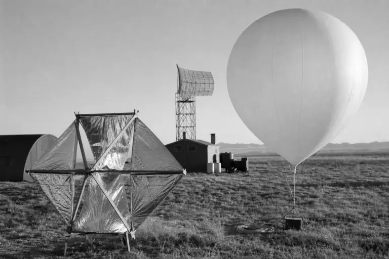Weather Balloon and Radar Target
