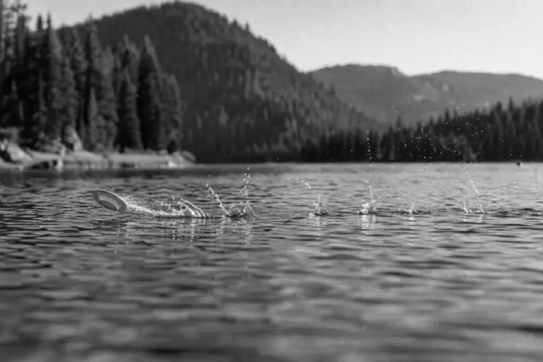 A Saucer Skipping Across Water