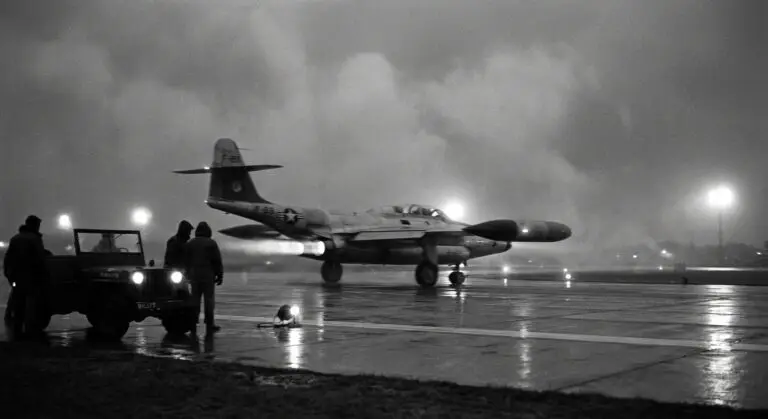 F-89 Interceptor Night Launch