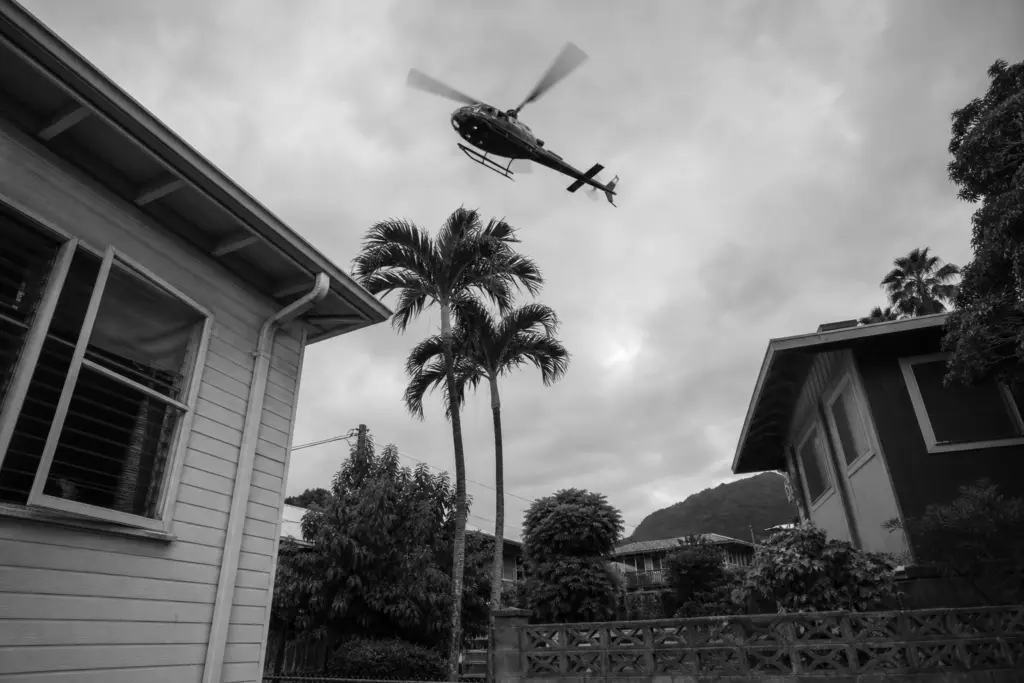 Reported Helicopter Overflight in Honolulu