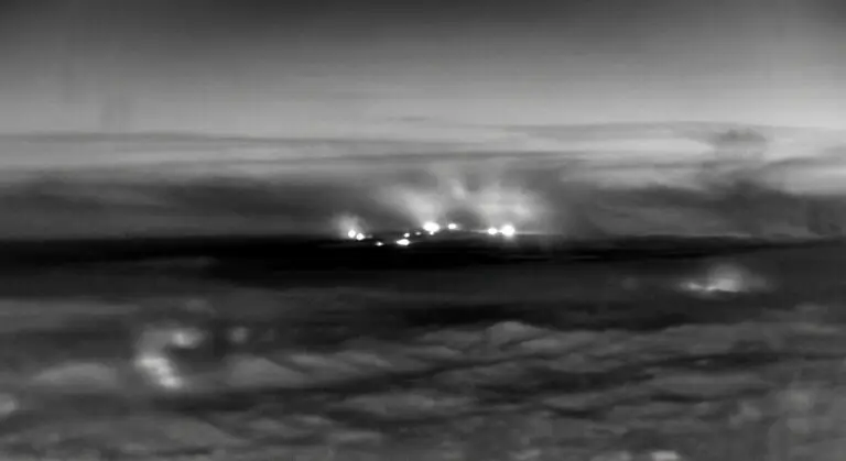 FLIR pitfalls: heat sources on horizon