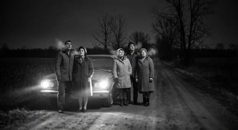 Witnesses on rural road