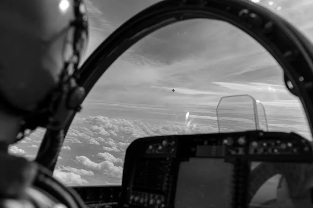 Unidentified Object Near Military Flight Path