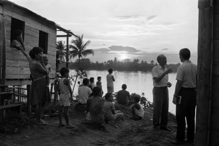 Colares Residents at Dusk