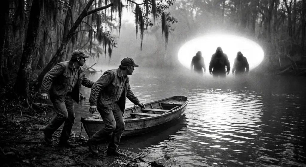 Pascagoula River Night Encounter