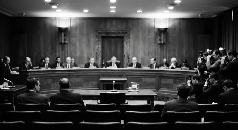 Congressional pressure: hearing atmosphere