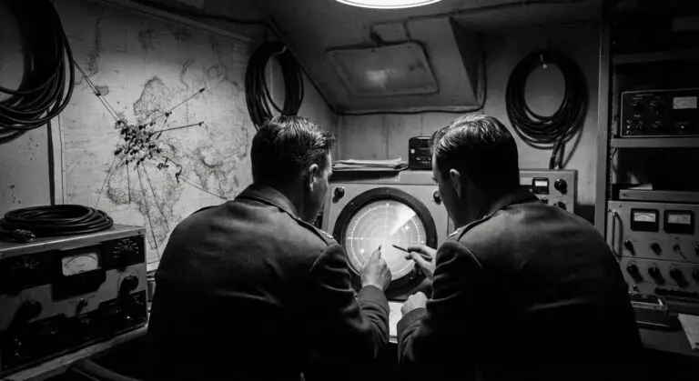 Cold War radar room tension