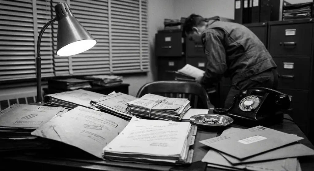 1949 Grudge Memo Desk
