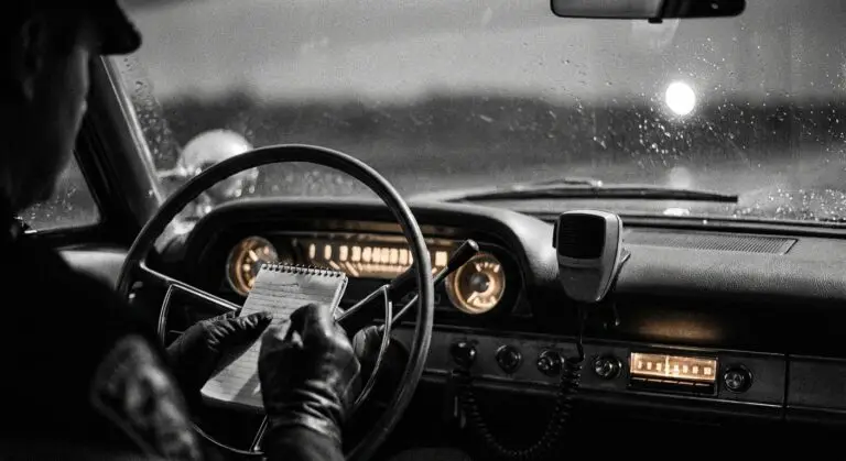 Timeline in the Patrol Car