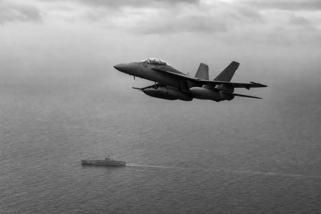 F/A-18 Over Pacific Training Waters