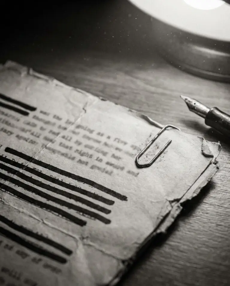 Memo Evidence Close-Up