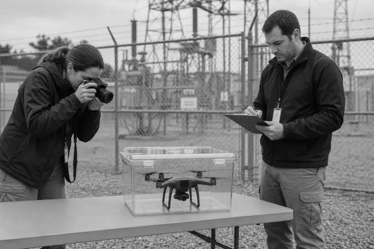 Drone Investigation Near Critical Infrastructure