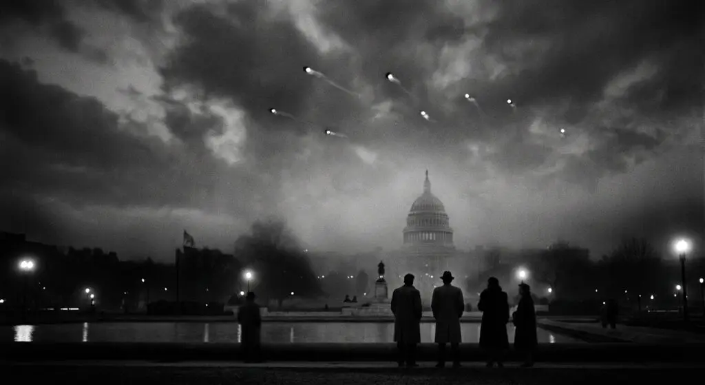 Capitol Under Unknown Lights