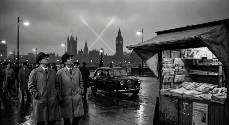 Cold War Britain meets UFO curiosity