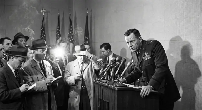 Pentagon Press Conference 1952
